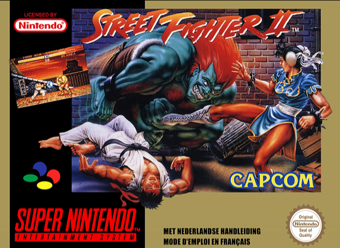 Jaquette de Street Fighter II