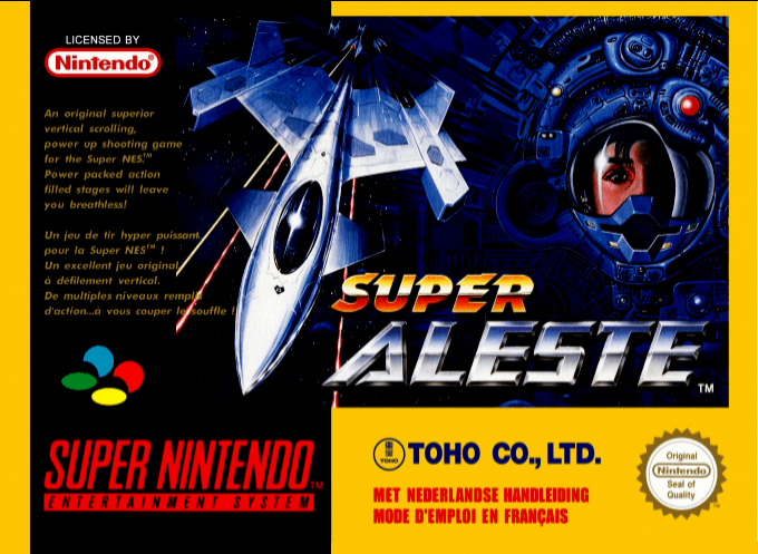 Jaquette de Super Aleste