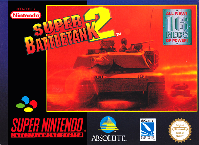 Jaquette de Super Battletank 2