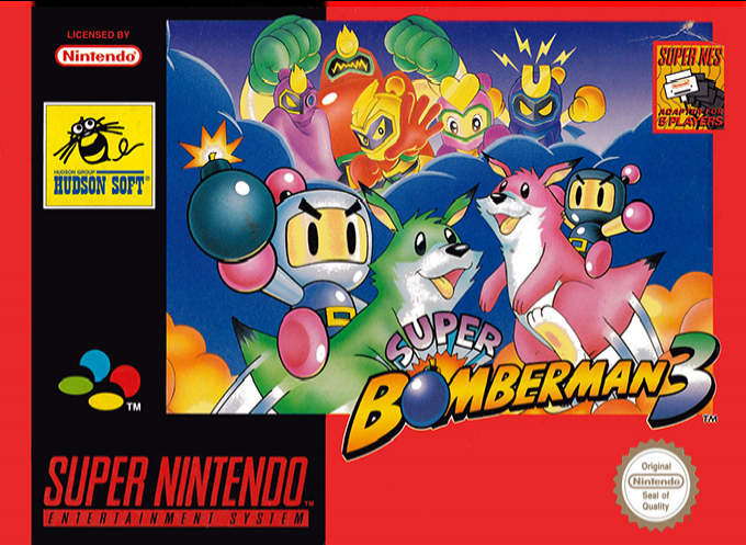 Jaquette de Super Bomberman 3