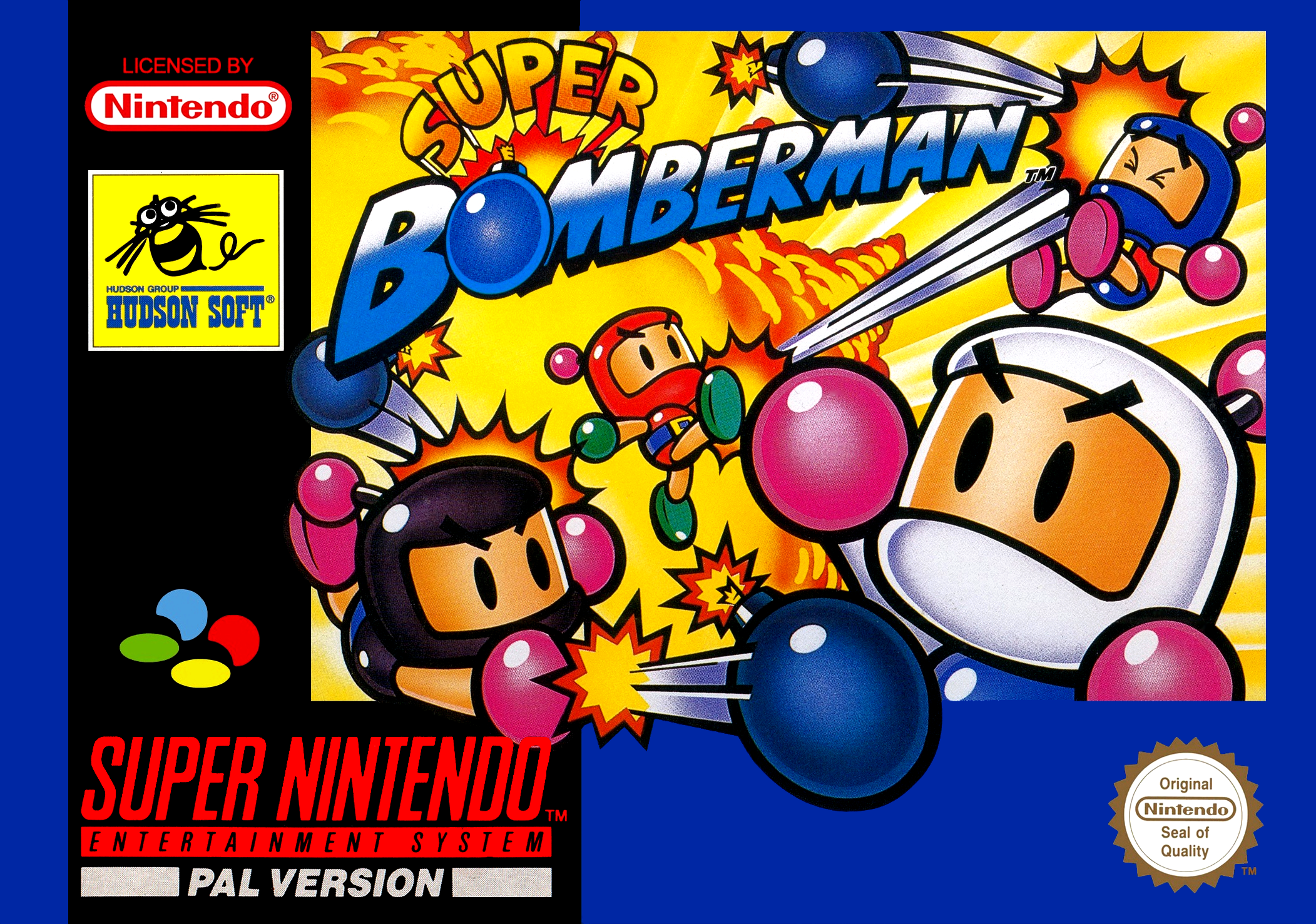 Jaquette de Super Bomberman