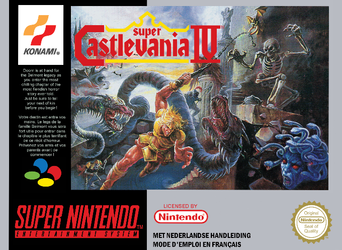 Jaquette de Super Castlevania IV