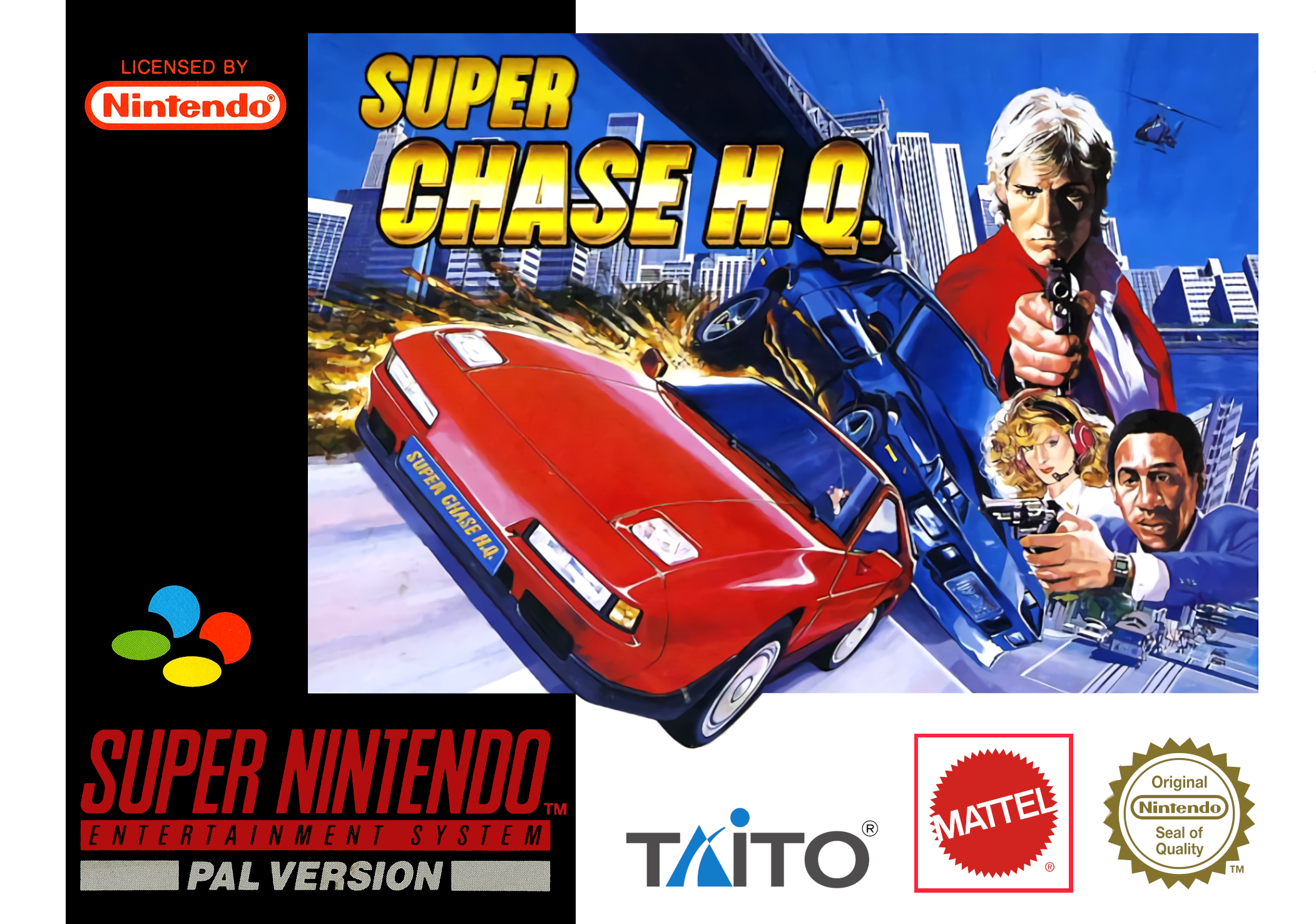 Jaquette de Super Chase H.Q.