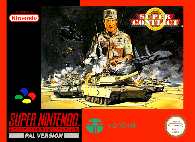 Jaquette de Super Conflict
