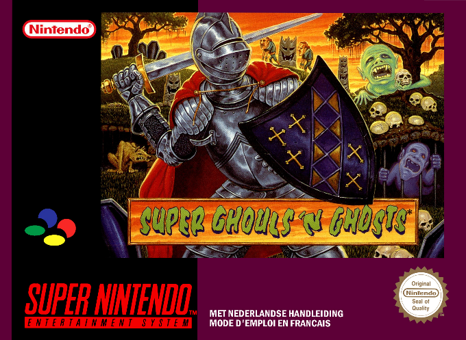 Jaquette de Super Ghouls'n Ghosts