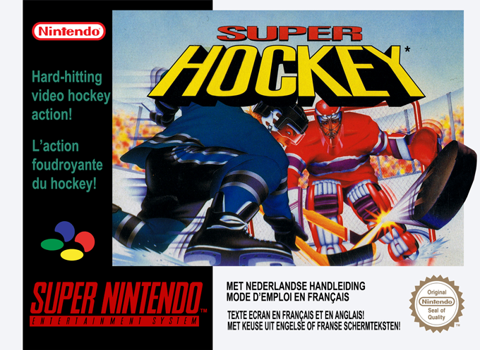 Jaquette de Super Hockey