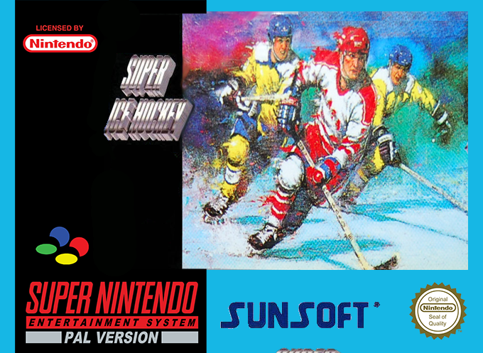 Jaquette de Super Ice Hockey