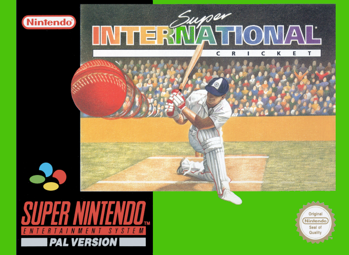 Jaquette de Super International Cricket