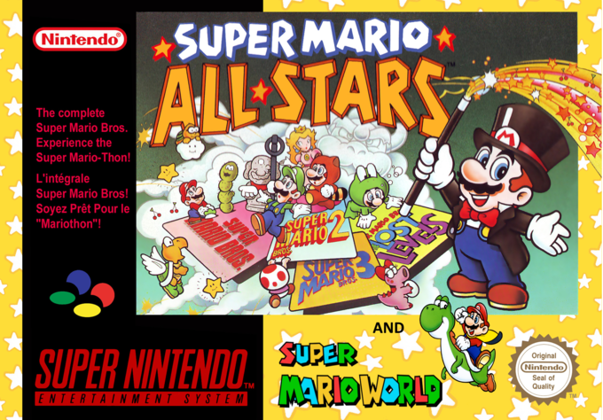 Jaquette de Super Mario All-Stars and Super Mario World