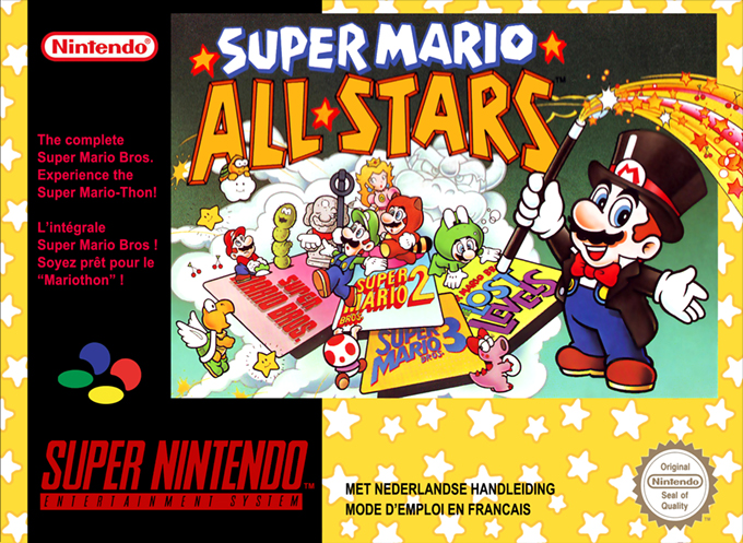 Jaquette de Super Mario All-Stars