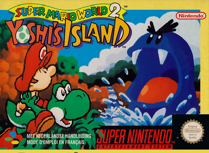 Jaquette de Super Mario World 2 : Yoshi's Island