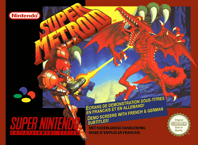 Jaquette de Super Metroid