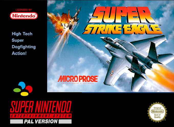 Jaquette de Super Strike Eagle