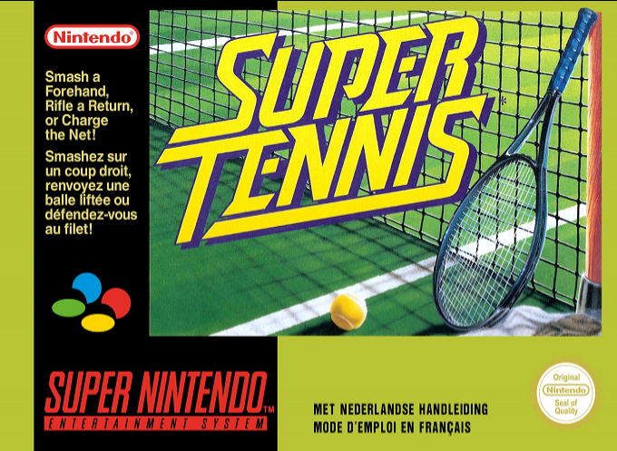 Jaquette de Super Tennis