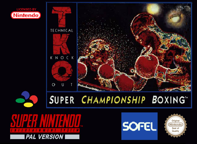 Jaquette de TKO Super Championship Boxing