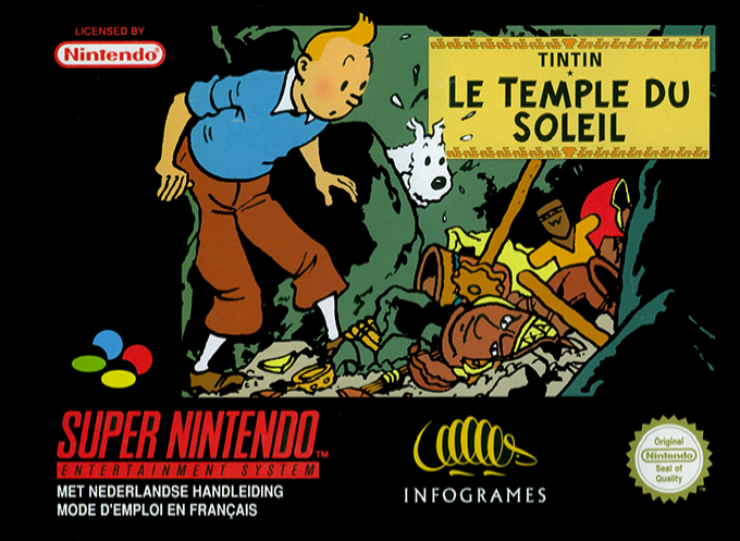Jaquette de Tintin : Le Temple du Soleil