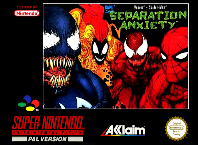 Jaquette de Venom & Spider-Man : Separation Anxiety