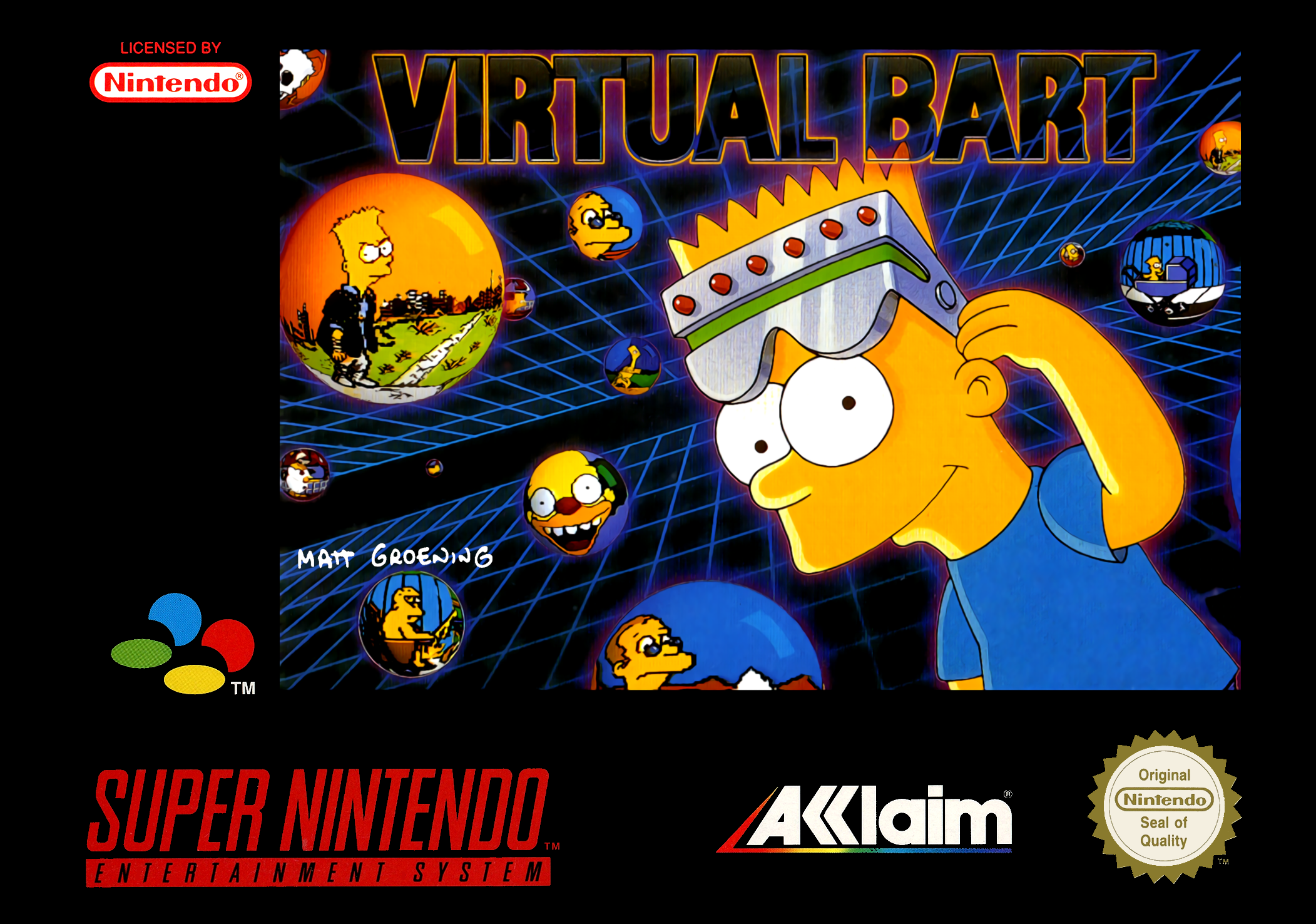 Jaquette de Virtual Bart