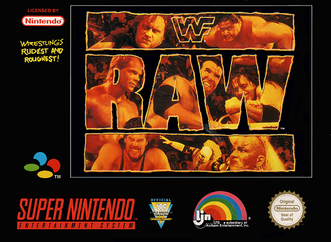 Jaquette de WWF Raw