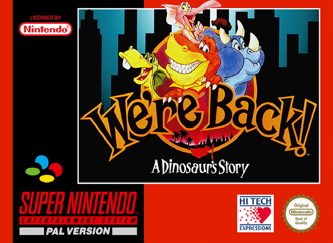 Jaquette de We're Back! : A Dinosaur's Story