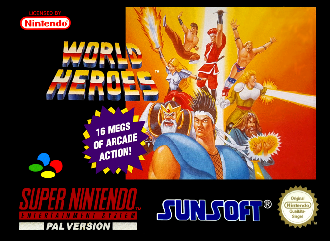 Jaquette de World Heroes