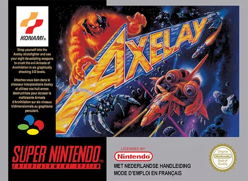Jaquette de Axelay