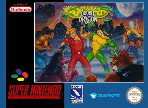 Jaquette de Battletoads & Double Dragon