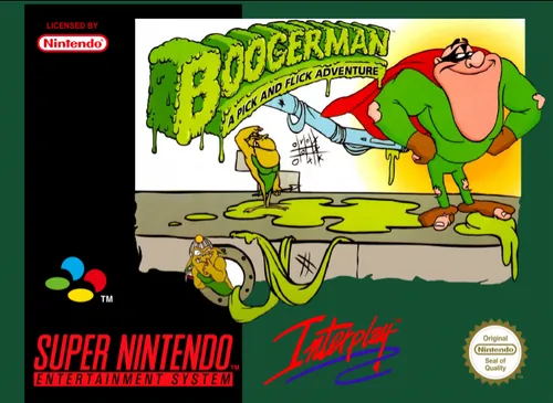 Jaquette de Boogerman : A Pick and Flick Adventure