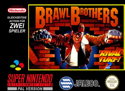 Jaquette de Brawl Brothers : Rival Turf! 2