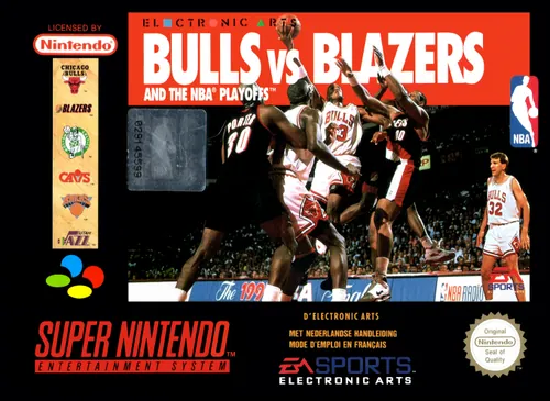 Jaquette de Bulls vs Blazers and the NBA Playoffs