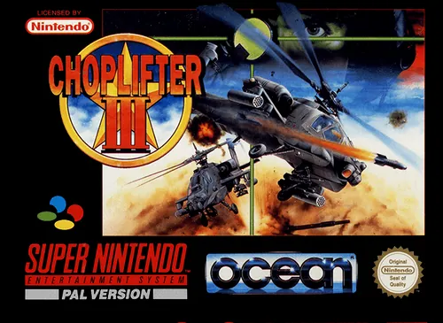 Jaquette de Choplifter III
