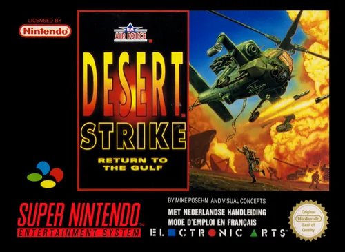 Jaquette de Desert Strike : Return to the Gulf