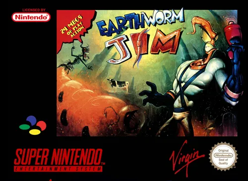 Jaquette de Earthworm Jim