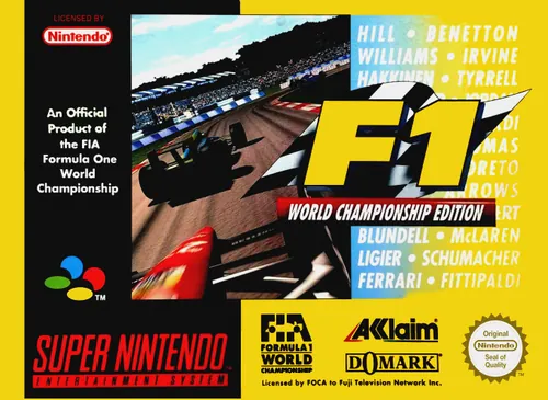 Jaquette de F1 World Championship Edition