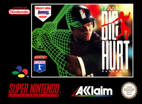 Jaquette de Frank Thomas Big Hurt Baseball