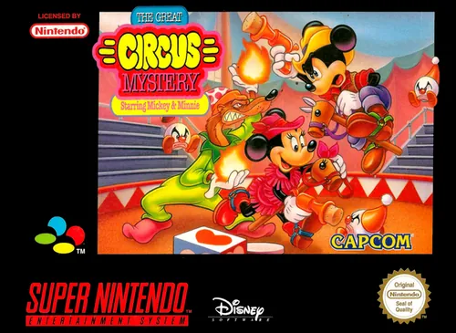 Jaquette de The Great Circus Mystery Starring Mickey & Minnie