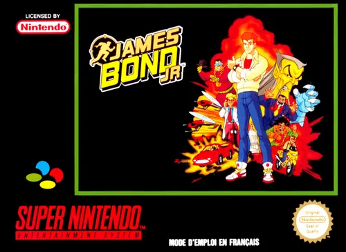 Jaquette de James Bond Jr