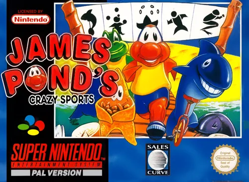 Jaquette de James Pond's Crazy Sports