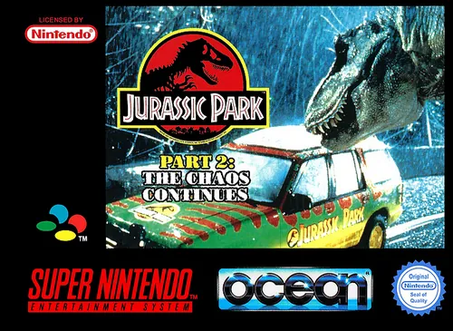 Jaquette de Jurassic Park Part 2 : The Chaos Continues