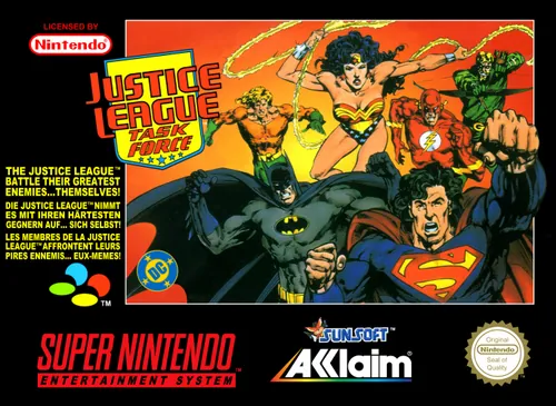 Jaquette de Justice League Task Force