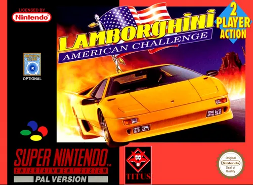Jaquette de Lamborghini American Challenge