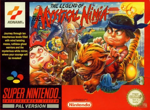 Jaquette de The Legend of the Mystical Ninja