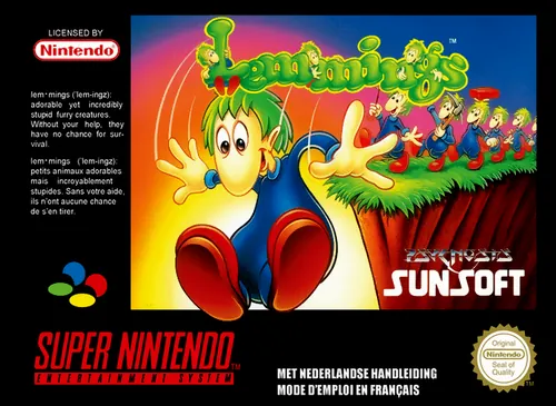 Jaquette de Lemmings