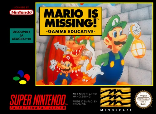 Jaquette de Mario Is Missing!