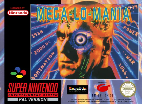 Jaquette de Mega-Lo-Mania