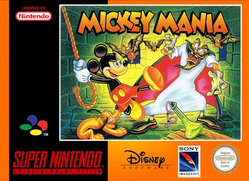 Jaquette de Mickey Mania