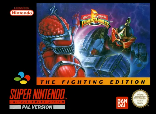 Jaquette de Mighty Morphin Power Rangers : The Fighting Edition