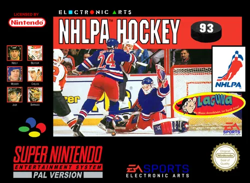 Jaquette de NHLPA Hockey 93