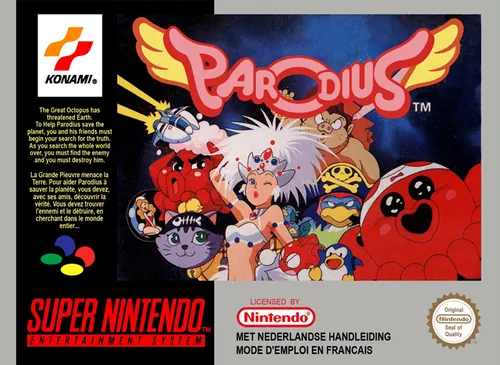 Jaquette de Parodius