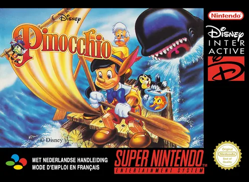 Jaquette de Pinocchio
